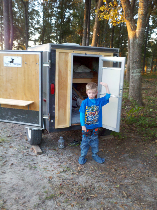 lemonade camper in use